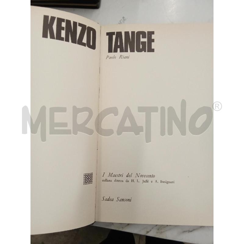 KENZO TANGE I MAESTRI DEL NOVECENTO  | Mercatino dell'Usato San giorgio del sannio 2