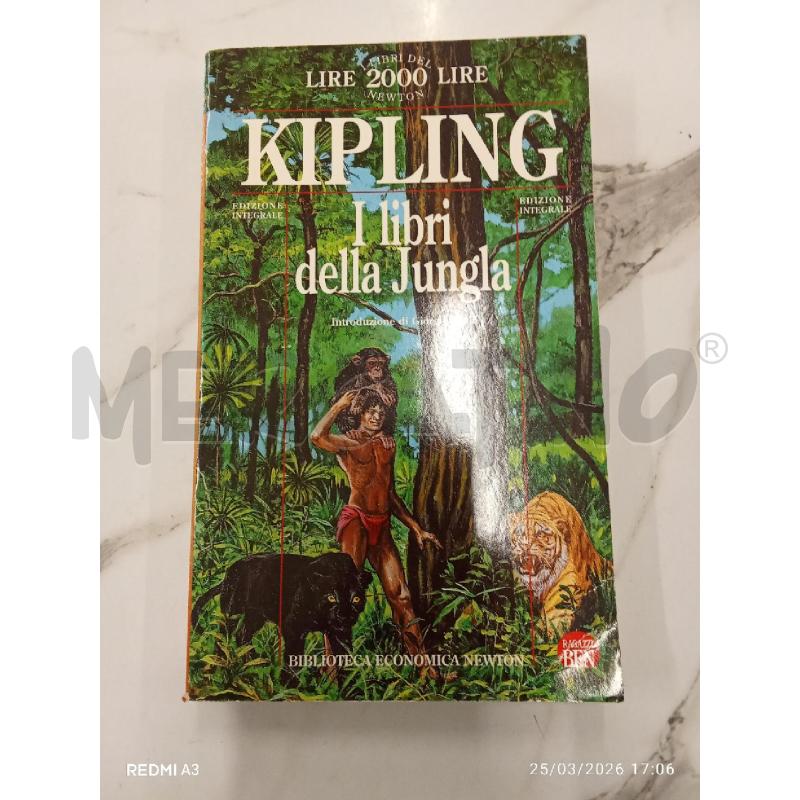 KIPLING I LIBRI DELLA JUNGLA  | Mercatino dell'Usato San giorgio del sannio 1