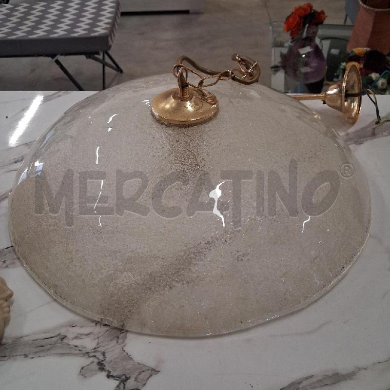 LAMPADARIO 1 LUCE ETRO MURANO  | Mercatino dell'Usato San giorgio del sannio 1