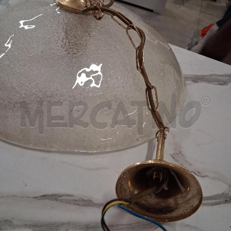 LAMPADARIO 1 LUCE ETRO MURANO  | Mercatino dell'Usato San giorgio del sannio 2