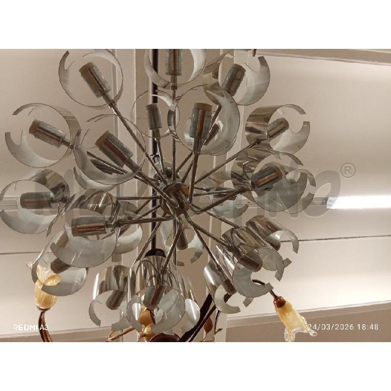 LAMPADARIO GAETANO SCIOLARI SPACE AGE | Mercatino dell'Usato San giorgio del sannio 2