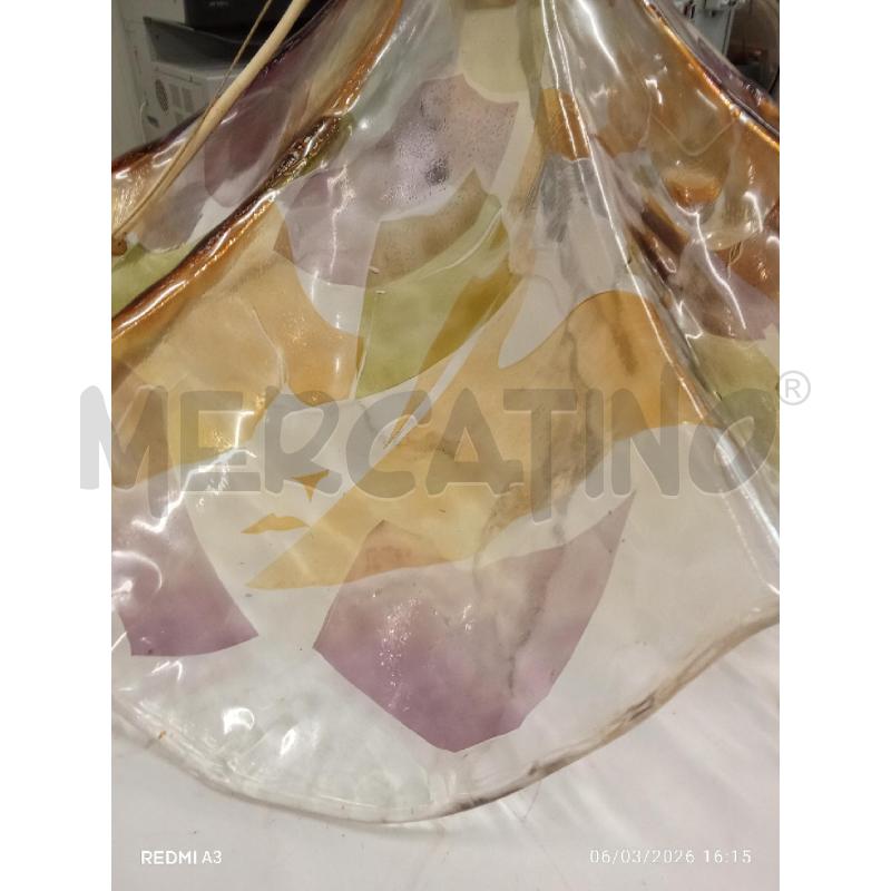 LAMPADARIO MURRINA MULTICOLOR 1 LUCE  | Mercatino dell'Usato San giorgio del sannio 2