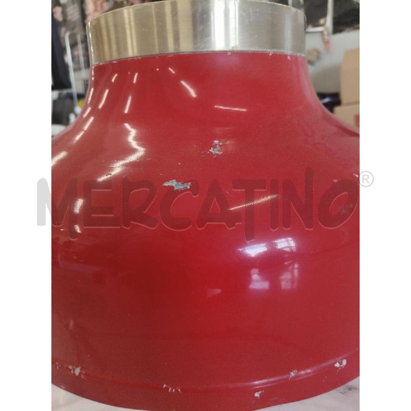 LAMPADARIO SOSPESO DESIGN  ROSSA  | Mercatino dell'Usato San giorgio del sannio 3
