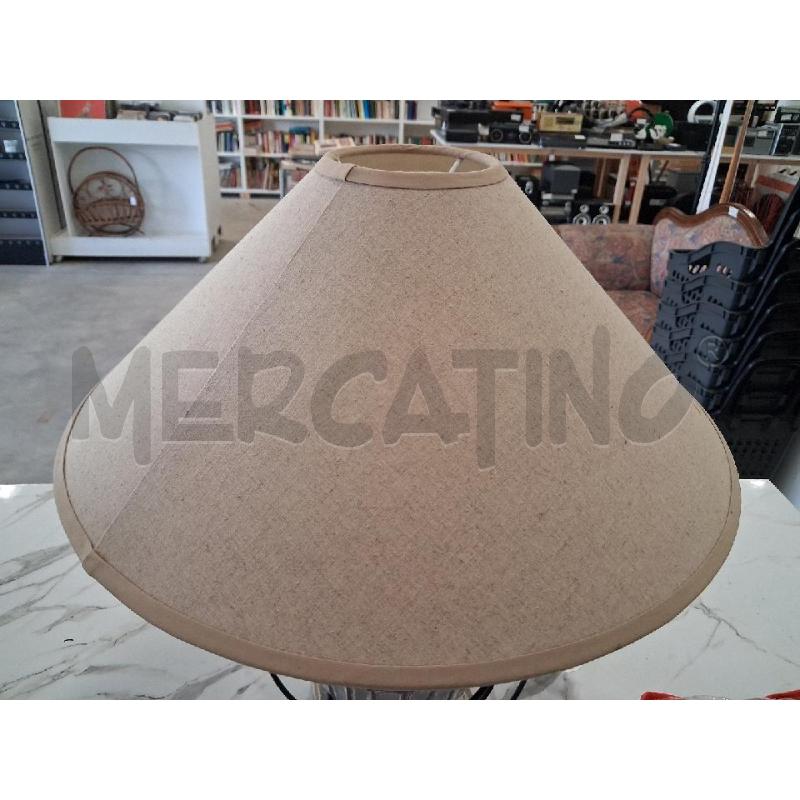 LAMPADA LEGNO SHABBY CHIC  | Mercatino dell'Usato San giorgio del sannio 3