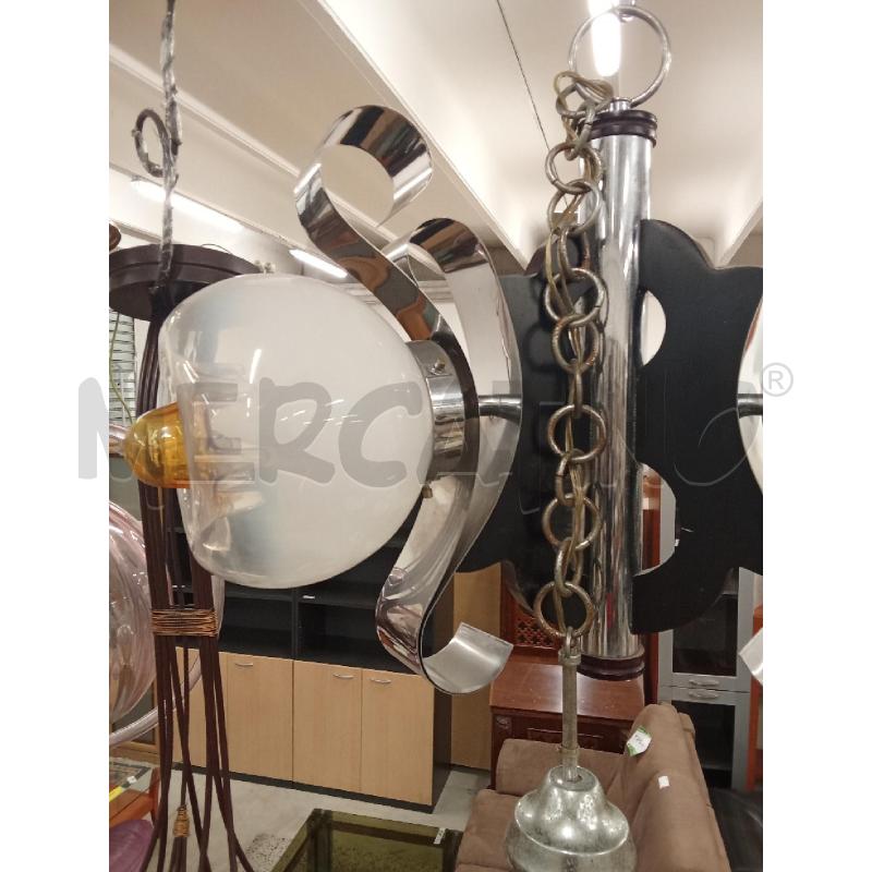 LAMPADA VETRO MURANO ANNI 70 MAZZENGA 3LUCI | Mercatino dell'Usato San giorgio del sannio 2