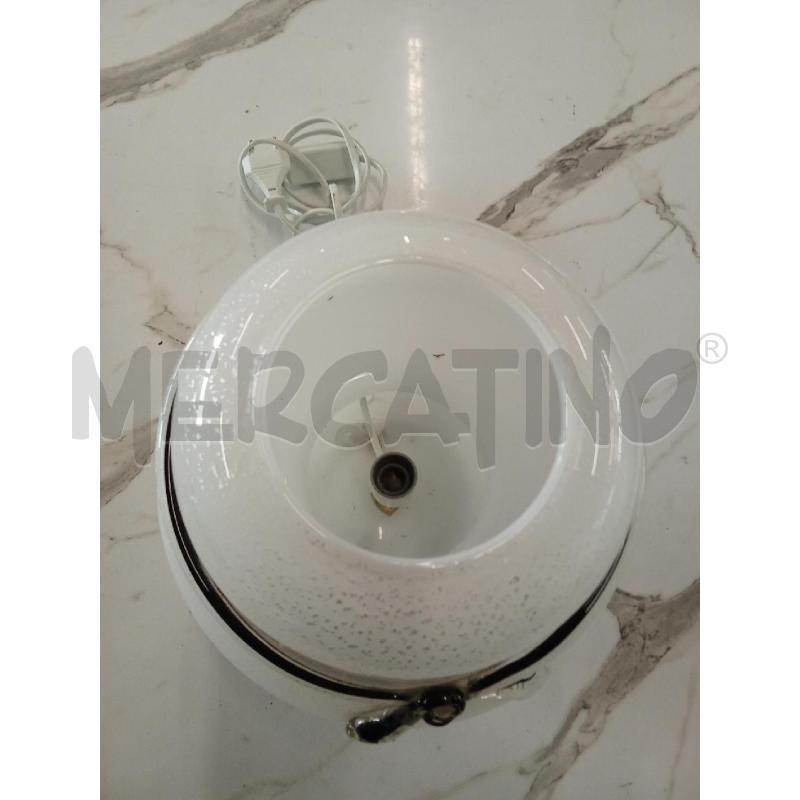 LAMPADA VETRO MURANO FUNGO FIOCCO  | Mercatino dell'Usato San giorgio del sannio 2