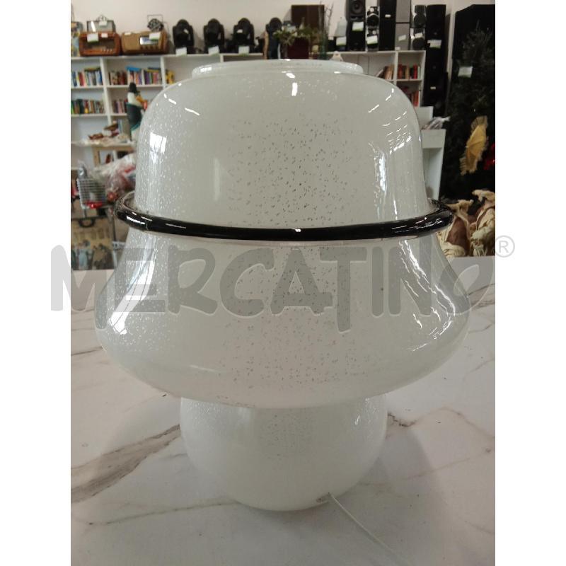 LAMPADA VETRO MURANO FUNGO FIOCCO  | Mercatino dell'Usato San giorgio del sannio 3