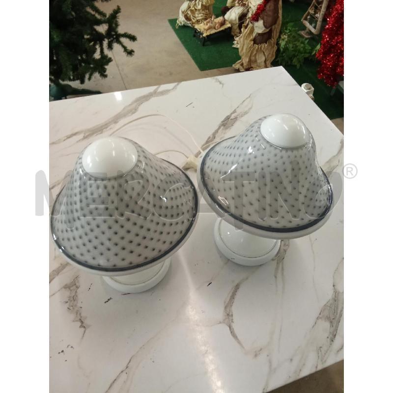 LAMPADE PZ 2 VETRO FUNGO  | Mercatino dell'Usato San giorgio del sannio 2