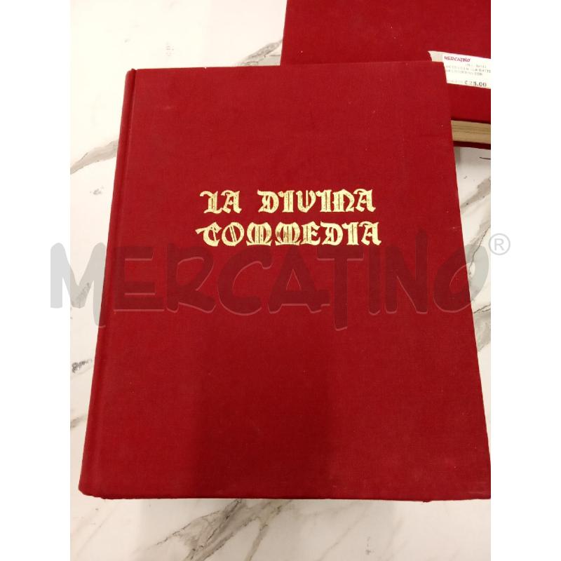 LA DIVINA COMMEDIA ILLUSTRATA 6 VOL FABBRI EDITORI  | Mercatino dell'Usato San giorgio del sannio 2