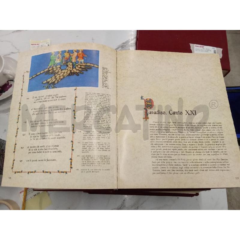 LA DIVINA COMMEDIA ILLUSTRATA 6 VOL FABBRI EDITORI  | Mercatino dell'Usato San giorgio del sannio 3