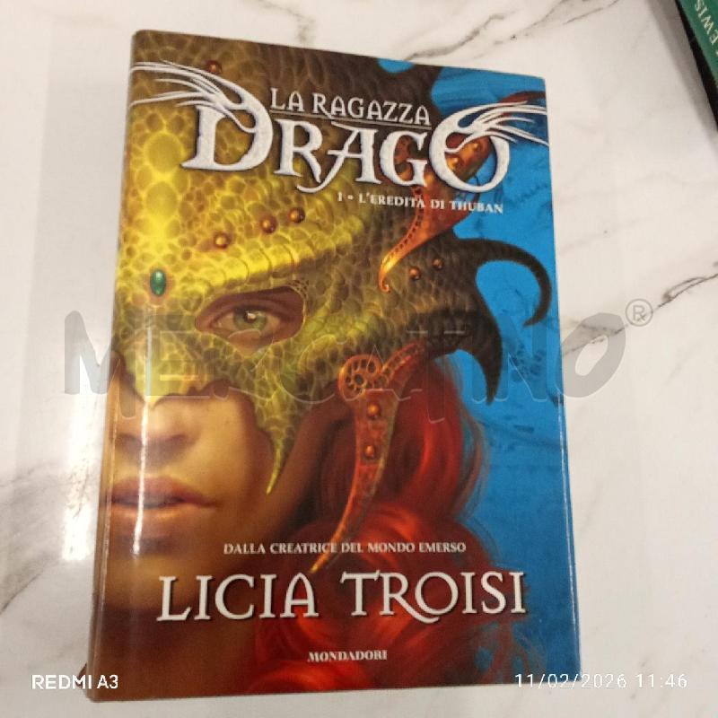 LA RAGAZZA DRAGO LICIA TROISI  | Mercatino dell'Usato San giorgio del sannio 1