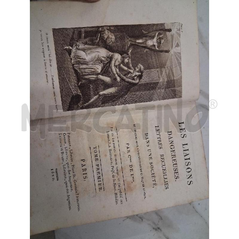 LES LIAISONS DANGEREUSES 1822 | Mercatino dell'Usato San giorgio del sannio 2