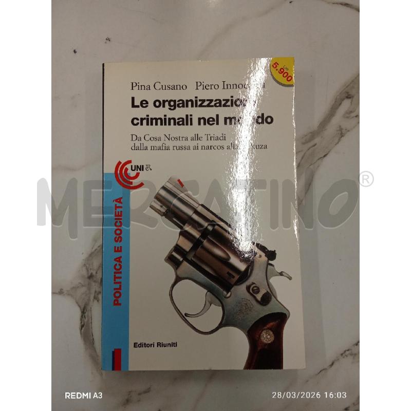 LE ORGANIZZAZIONI CRIMINALI NEL MODO  | Mercatino dell'Usato San giorgio del sannio 1