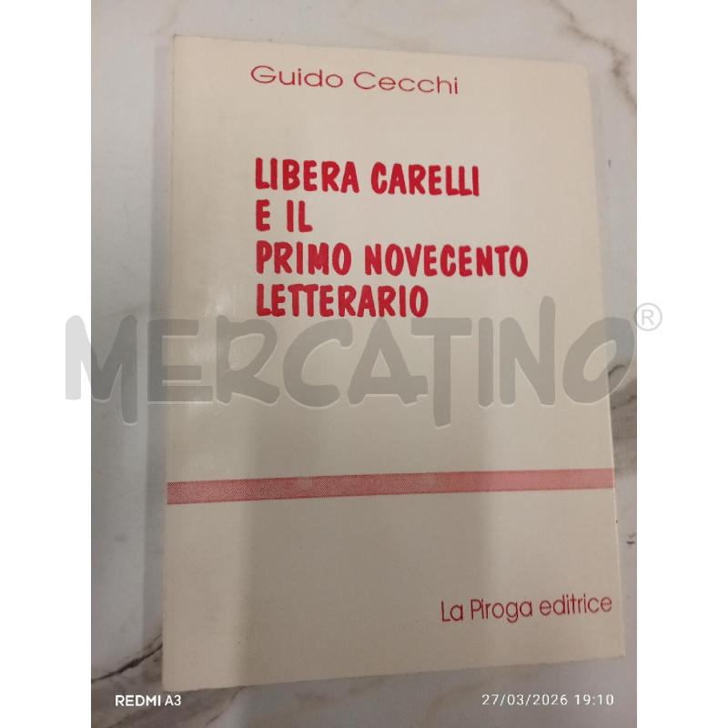 LIBERA CARRELLIE  IL PRIMO NOVECENTO  | Mercatino dell'Usato San giorgio del sannio 1
