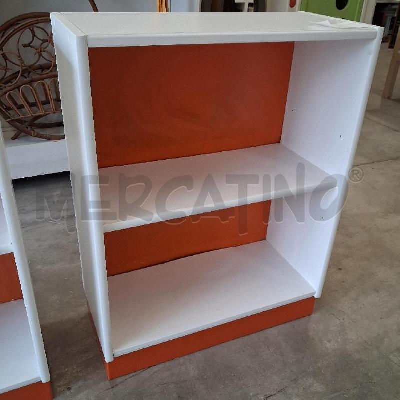 LIBRERIA LEGNO FERRO ARANCIO  | Mercatino dell'Usato San giorgio del sannio 1