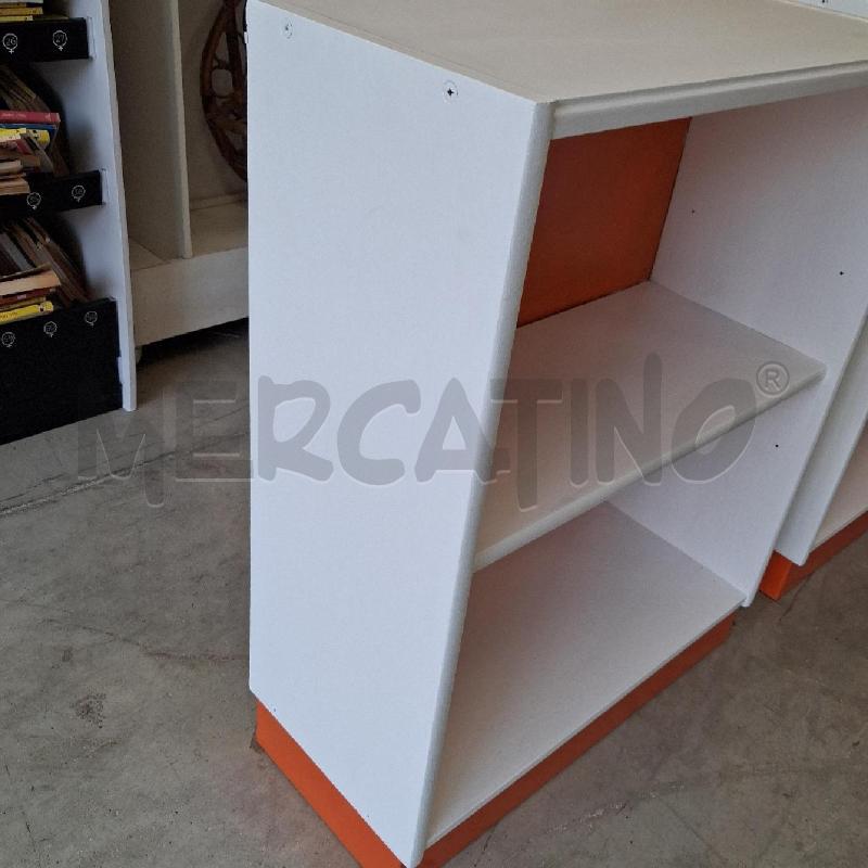 LIBRERIA LEGNO FERRO ARANCIO  | Mercatino dell'Usato San giorgio del sannio 2