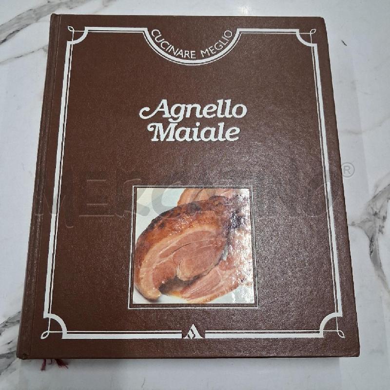LIBRO CUCINA AGNELLO MAIALE  | Mercatino dell'Usato San giorgio del sannio 1