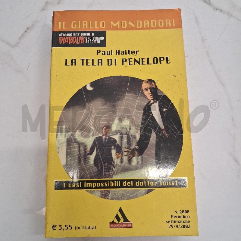 LIBRO GIALLO MODADORI LA TELA DI PENELOPE  | Mercatino dell'Usato San giorgio del sannio 1