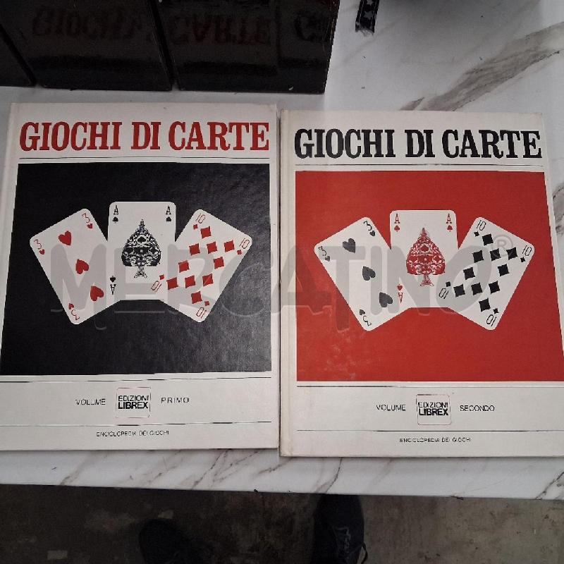 LIBRO GIOCHI DI CARTE EDIZIONI LIBREX | Mercatino dell'Usato San giorgio del sannio 1