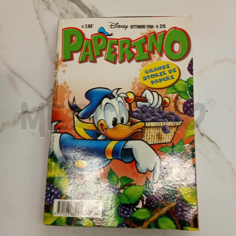 LIBRO PAPERINO N 315 | Mercatino dell'Usato San giorgio del sannio 1