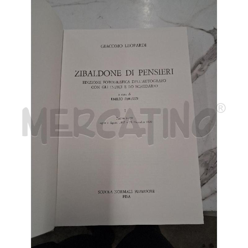 LIBRO PZ 4 ZIMBALDONE DI PENSIERI  | Mercatino dell'Usato San giorgio del sannio 3