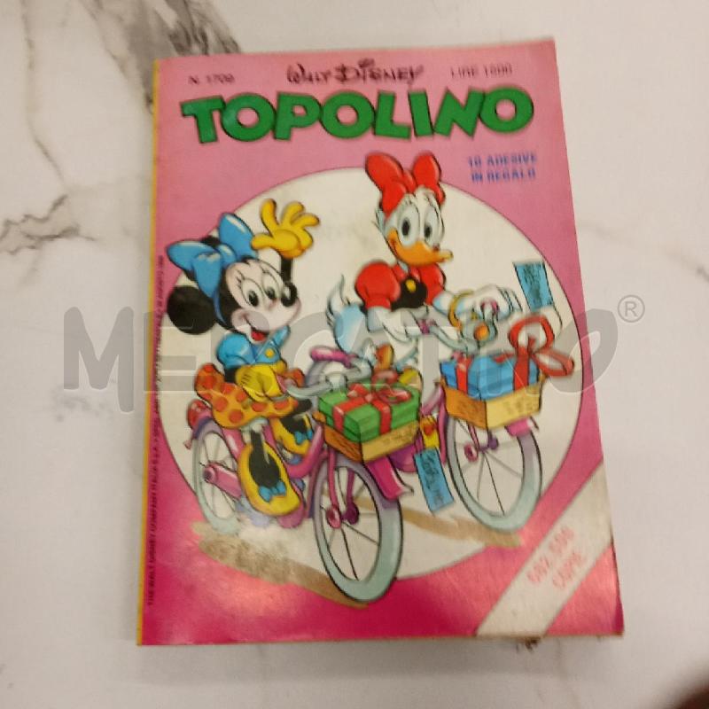 LIBRO TOPOLINO 10 ADESIVE  | Mercatino dell'Usato San giorgio del sannio 1