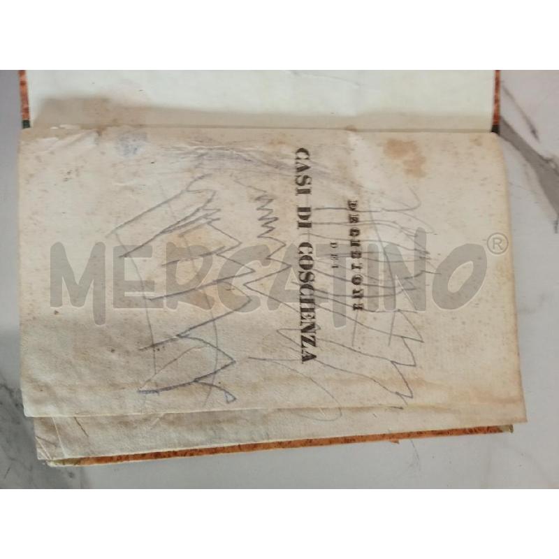 LIBRO VECCHIO DECISIONI DEI CASI DI COSCIENZA | Mercatino dell'Usato San giorgio del sannio 2