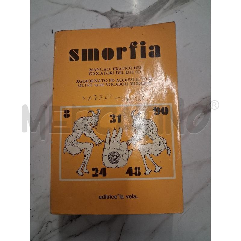 LIBRO VECCHIO LA SMORFIA  | Mercatino dell'Usato San giorgio del sannio 1