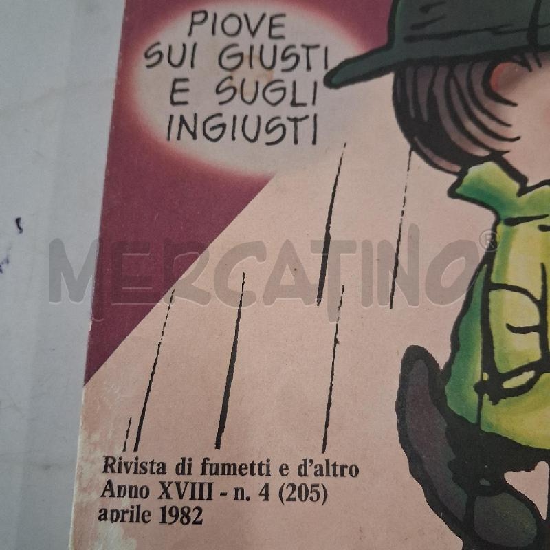 LINUS OUI SUI GIUSTI E SUGLI INGIUSTI APRILE 1982 | Mercatino dell'Usato San giorgio del sannio 4