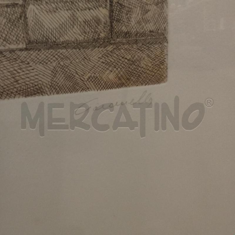 LITOGRAFIA CIARAMELLA 47/99 C 80X60CM APPLIC METALLICHE | Mercatino dell'Usato San giorgio del sannio 5