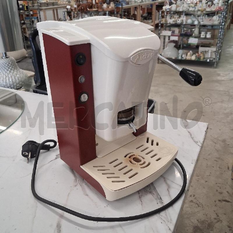 MACCHINA CAFFE' CIALDE FABER BEIGE ROSSA | Mercatino dell'Usato San giorgio del sannio 2