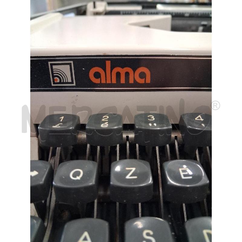 MACCHINA DA SCRIVERE BIANCA ALMA 105 | Mercatino dell'Usato San giorgio del sannio 5