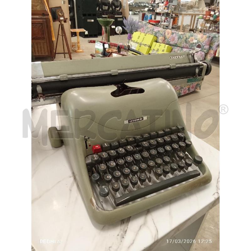 MACCHINA DA SCRIVERE VERDE OLIVETTI LEXIKON 80 | Mercatino dell'Usato San giorgio del sannio 1