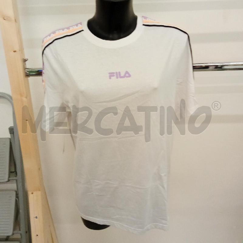 MAGLIA+CINTA BIANCO DET.ROSA/LILLA FILA | Mercatino dell'Usato San giorgio del sannio 2