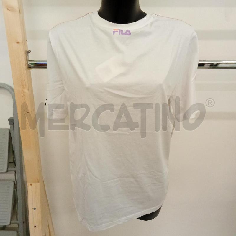 MAGLIA+CINTA BIANCO DET.ROSA/LILLA FILA | Mercatino dell'Usato San giorgio del sannio 3