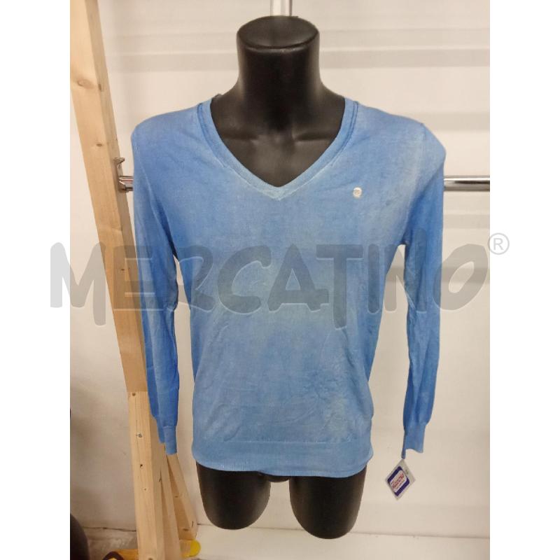 MAGLIA UOMO CELESTE SLAVATO PAOLO PECORA  | Mercatino dell'Usato San giorgio del sannio 1