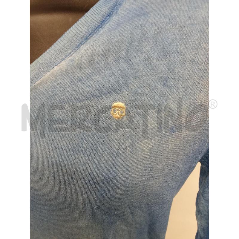 MAGLIA UOMO CELESTE SLAVATO PAOLO PECORA  | Mercatino dell'Usato San giorgio del sannio 2