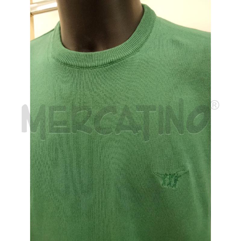 MAGLIONCINO UOMO VERDE SCOLLO TONDO HENRY COTTONS | Mercatino dell'Usato San giorgio del sannio 2