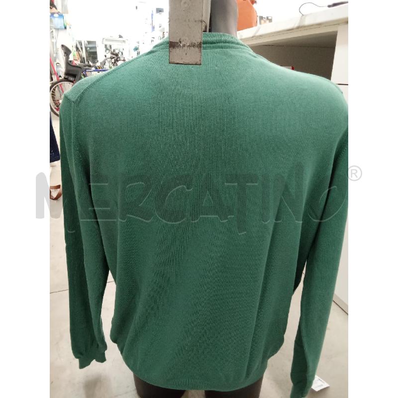 MAGLIONCINO UOMO VERDE SCOLLO TONDO HENRY COTTONS | Mercatino dell'Usato San giorgio del sannio 3