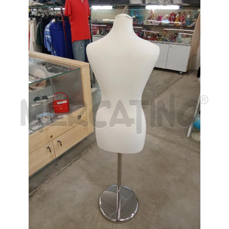 MANICHINO SARTORIALE DONNA BASE CROMO  | Mercatino dell'Usato San giorgio del sannio 2