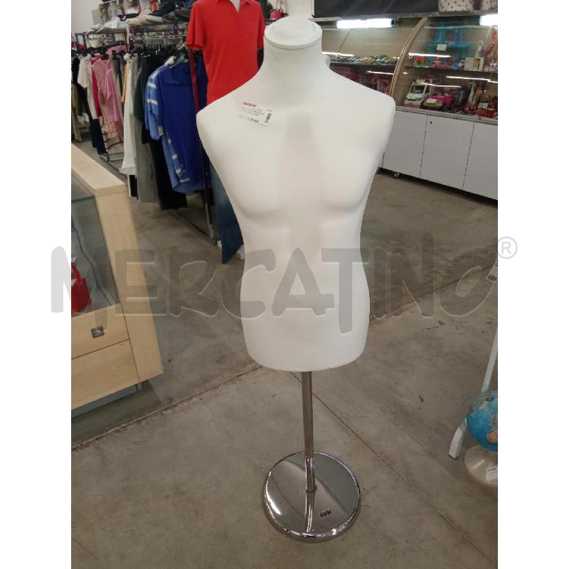 MANICHINO SARTORIALE UOMO BASE CROMO  | Mercatino dell'Usato San giorgio del sannio 1