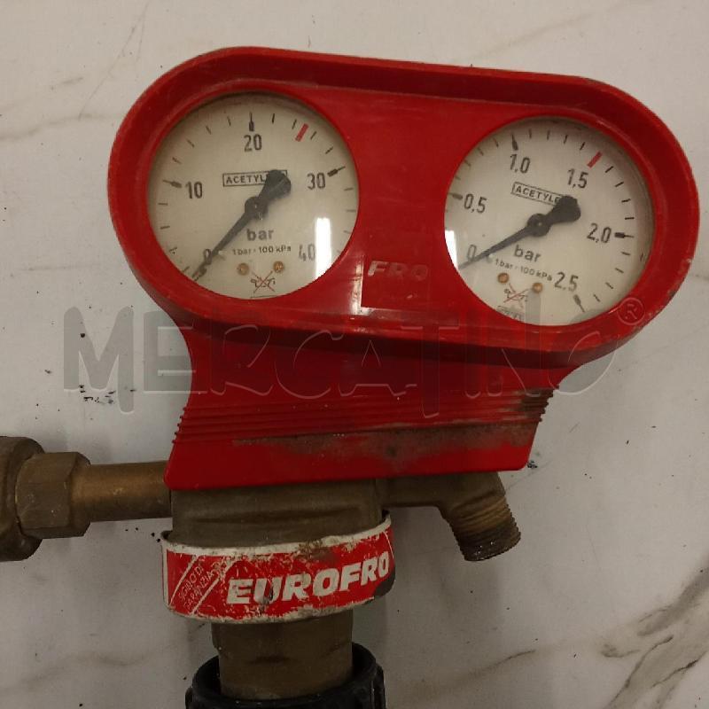 MANOMETRO ROSSO EUROFROM | Mercatino dell'Usato San giorgio del sannio 3