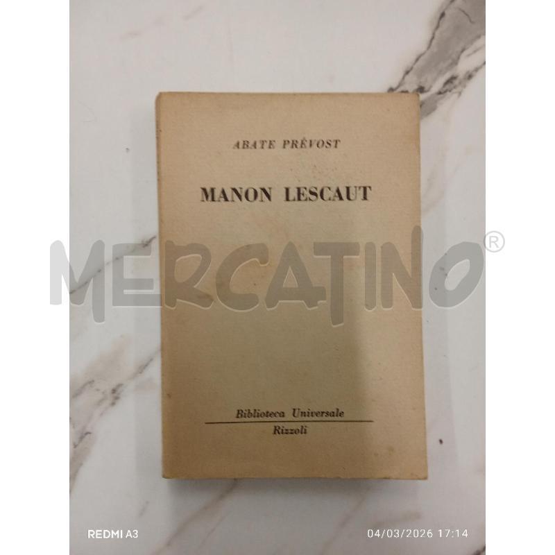 MANON LESCAUT  | Mercatino dell'Usato San giorgio del sannio 1