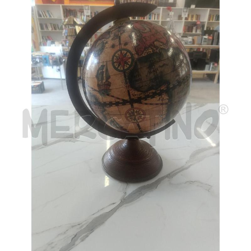 MAPPAMONDO LEGNO STILE VECCHIO | Mercatino dell'Usato San giorgio del sannio 1