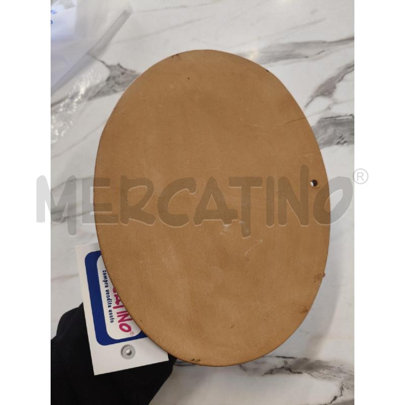 MATTONELLA OVALE TERRACOTTA RILIEVO G-N  | Mercatino dell'Usato San giorgio del sannio 3