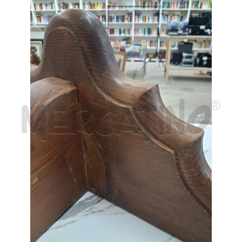 MENSOLA COPPIA LEGNO  | Mercatino dell'Usato San giorgio del sannio 4
