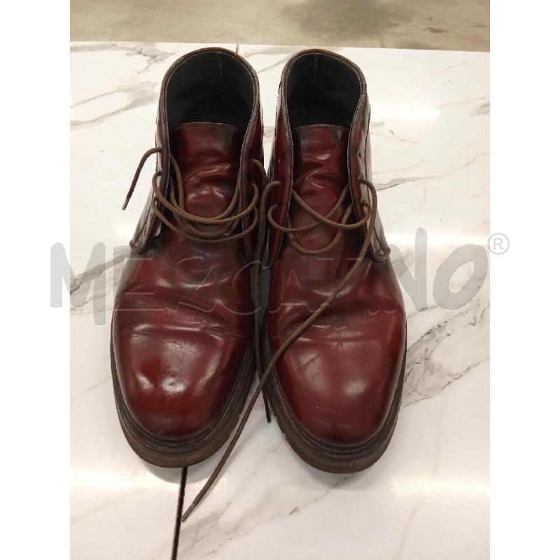 MOCASSINI PELLE UOMO MADE IN ITALY BORDEAUX | Mercatino dell'Usato San giorgio del sannio 1