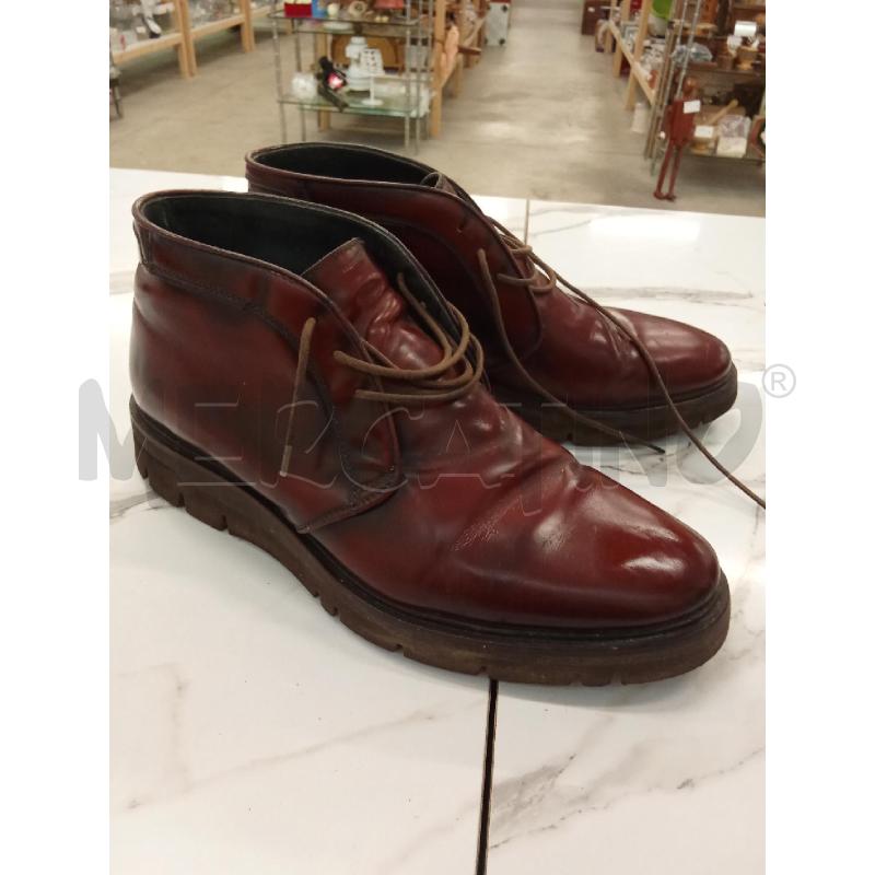 MOCASSINI PELLE UOMO MADE IN ITALY BORDEAUX | Mercatino dell'Usato San giorgio del sannio 2