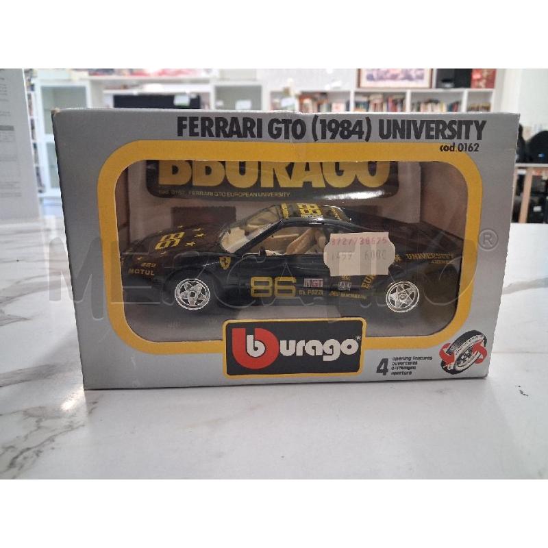 MODELLINO AUTO BURAGO FERRARI GTO  | Mercatino dell'Usato San giorgio del sannio 1