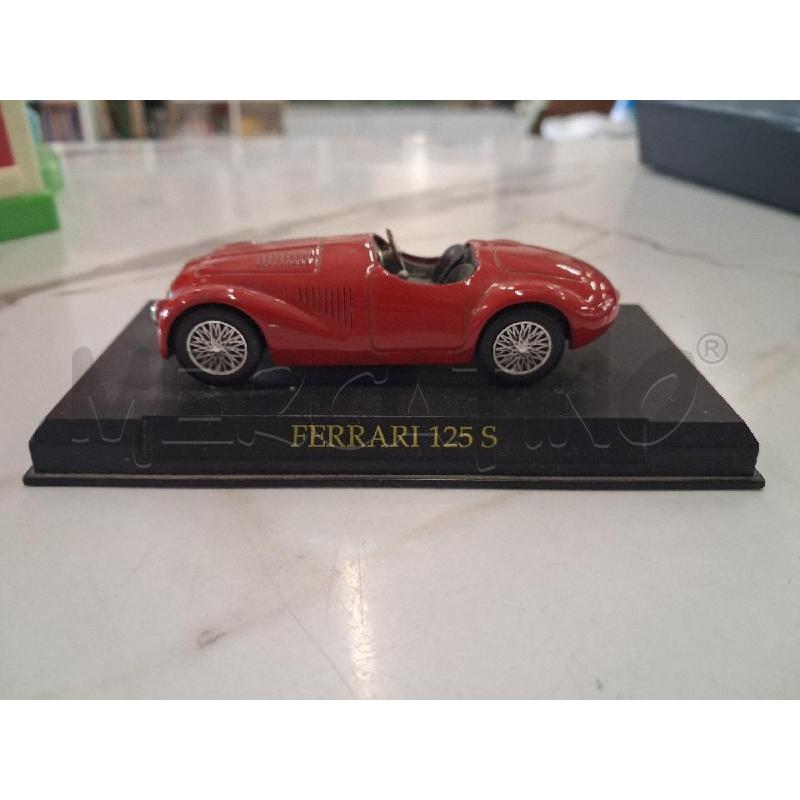 MODELLINO AUTO FERRARI 125G | Mercatino dell'Usato San giorgio del sannio 1